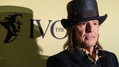 Bon Jovi star Richie Sambora at the Ivor Novello Songwriting Awards in London in September 2021